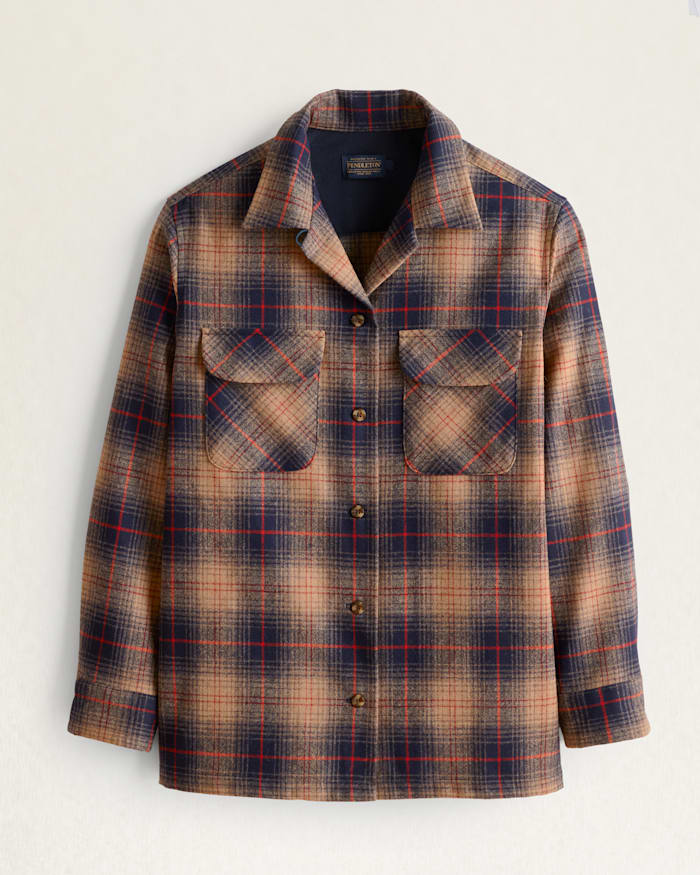 WOMEN'S BOYFRIEND BOARD SHIRT